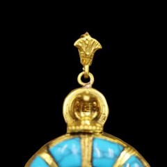 UNIQUE Copper Pendant Necklace Ancient Egyptian Queen HATHOR «Goddess of Love»