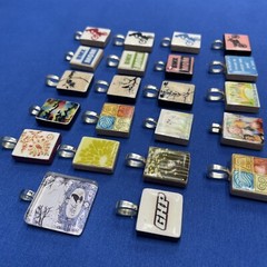 Scrabble Tile Art Jewelry Charms Pendant Mixed Lot Of 22 Wizard Of Oz Dirt Bikes