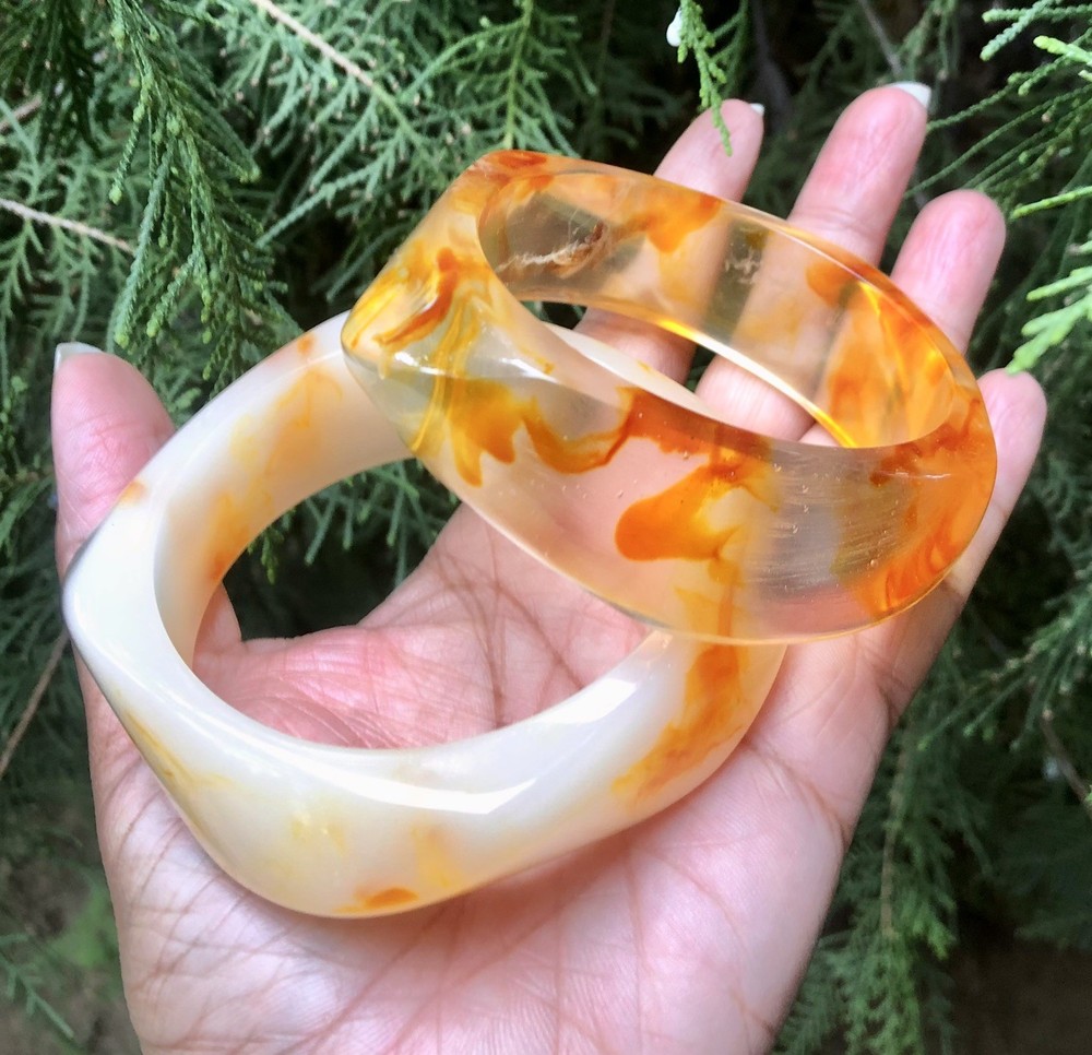 2 Pc Bakelite Bangles Small Size