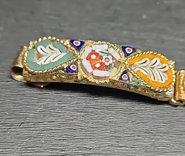 Micro Mosiac Bracelet, As Is