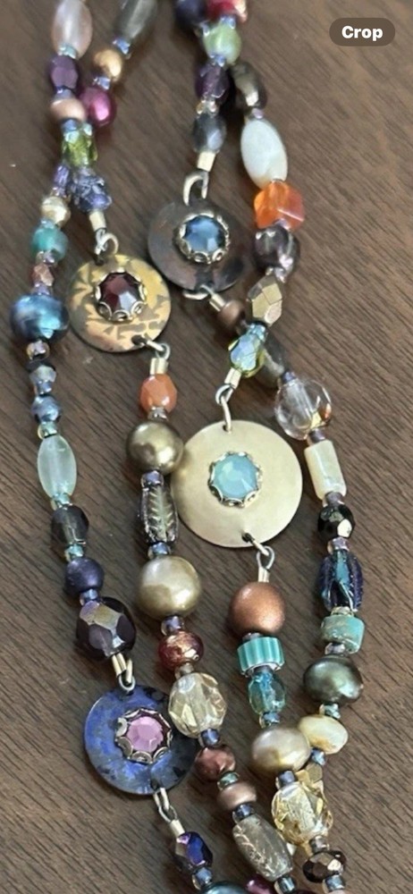 Holly Yashi 4 Strand Bead and Niobium Bracelet