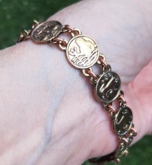 Handmade Jewelry Bracelet, Astrological Signs, Slip-On