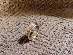Minnesota 90% Silver Washington Quarters coin ring, size 7-1/2 2005 Handcrafted