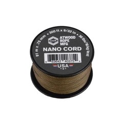 ATWOOD USA braided Nano Cord 0.75mm 28 colours stock – 1m, 3m, 5m, 10m, 20m, 91m