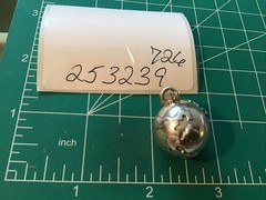 Vintage Mexico Sterling Harmony Music Ball BELL Planet 925 orb ball