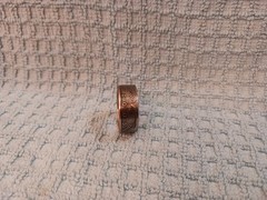 2005 Kennedy Half Dollars size 12 coin ring handmade mixed metals