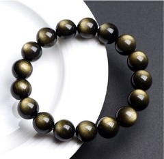 Handmade Natural Gemstone Balance Bracelet Crystal Beads Healing Reiki 8/10/12MM