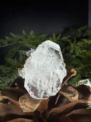 Clear Quartz Ring Jewelry, Unique handmade crystal ring，925 Silver Adjustable