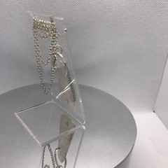 Pendant Sterling Silver & Chrysoprase W/18” Chain