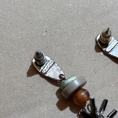 Chico’s Silver Metal Boho Hippie Stone Post Multicolor Dangle Earrings Jewelry