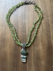 Sterling and semiprecious stones Necklace
