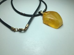 Natural Baltic Amber Pendant Natural stone Female