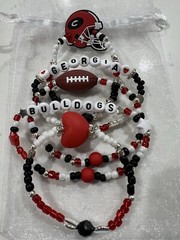 Georgia Bulldogs Friendship Bracelets! (5)