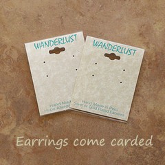 Semi-Precious Stone Serpentine Dangle Earrings – Handcrafted Peruvian Jewelry