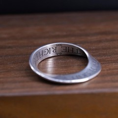 sterling silver pendant, 925 infinity circle loop hug is always the right size