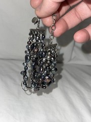 VTG Chan Luu 5 Strand Multicolor Freshwater Pearl & Sterling Silver Bracelet 925