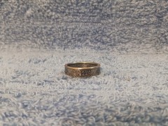 NEVADA State Washington Quarters coin ring 9-1/2 (2006) clad