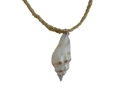 Necklace 24″ Boho Seashell HEMP Macrame Boho Hippie US Seller New
