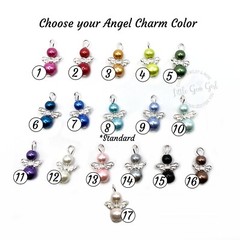Custom Bridal Bouquet Wedding Charms, 1 to 5 Photos or Handwriting with Angel