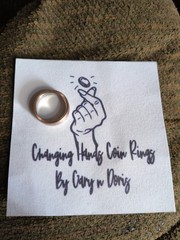 Genuine Handcrafted 2026 United States Quarter Coin Ring, Size 6.75….