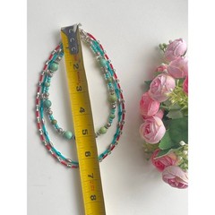 Vintage Hand beaded Chokers Layered