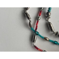Vintage Hand beaded Chokers Layered