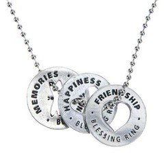 Guidance Blessing Ring Charm, Pewter | Lighting Your Way | Lighthouse