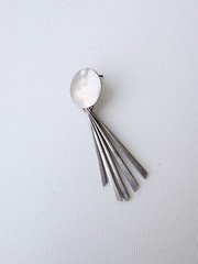 Vintage Sterling Silver 925 Single Dangle Earring Geometric Tassel 5.3g 1.9”