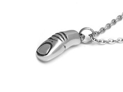 Human Thumb Necklace, Handmade Anatomy Jewelry in Pewter