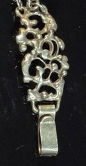 EARLY MARKSZ STERLING SILVER 925 ABSTRACT FREEFORM LINK BRACELET 7.5” VINTAGE