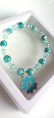 Handmade Beaded Bracelet Multicolor Round Beads Adjustable Beauty Charm Jewelry