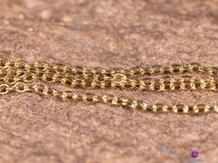 Gold Plated Chain – Snake, Rope, Cable, 18″, 24″, 35″ Gold Chain Necklace E1939
