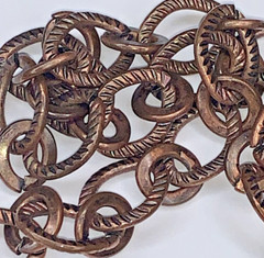OOAK Artisan Copper Wire Bird’s Nest Robin’s Egg Wooden Log Art Glass Necklace