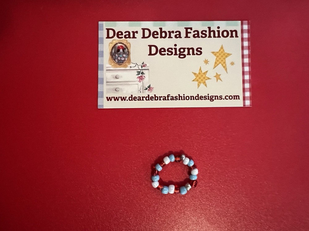 Beaded Ring One Size Fits All