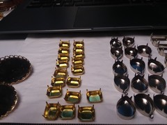 Jewelry Findings: Rhinestone and Cabochon Settings Different Sizes 11-01-2020