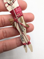 Liztech Liz Tech 2000 Signed Dated Vintage Ballet Dancer Figural Pin Brooch