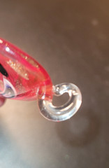 Hand Blown Glass Pendant Featuring Abstract Design Murano Style