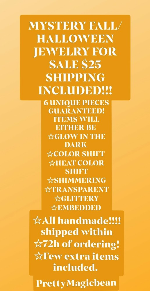 Halloween random resin art boxes- jewelry