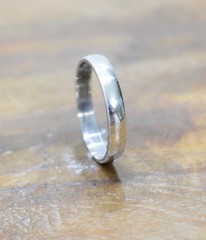 Ring Sterling Silver Wedding Band Ring