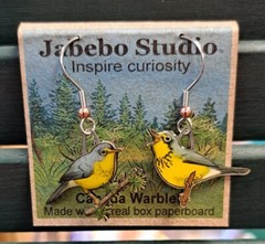 Jabebo Earrings Canada Warbler
