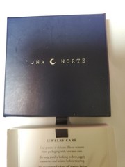 Luna Norte Labradorite Sterling Silver 2 Pairs Moon & Star Stud Post NIB & Tag