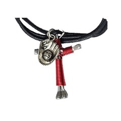 New Hand Made Horseshoe nail cross necklaces w/Dif Colors and Baseball Charms