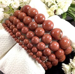 Brown Gold Stone Stretchy Bracelet Healing Gemstone 4mm 6mm 8mm 10mm12mm