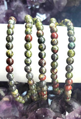 Dragon Blood Jasper Stretch Bracelet