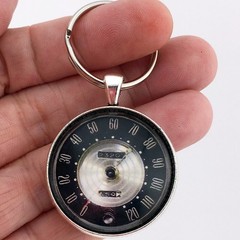 Vintage 1960’s Buick Wildcat Skylark 120 MPH Speedometer 1.2″ Diameter Keychain