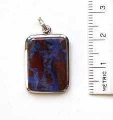 SUGILITE Pendant in Sterling Silver (#19) 19.7 cts. 24 x 16 mm – NEW ITEM!