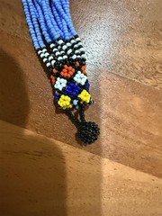 Handmade South African Beaded Bracelet Multicolor Seed Bead Tribal Boho Jewelry
