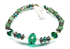 Xmas Jewellery Christmas Bracelet Handcrafted Clasp Misc Gemstones Beautiful +FP