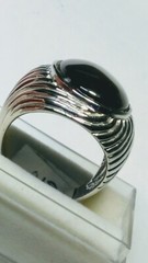 GORGEOUS TIGER’S EYE QUARTZ IN STERLING SILVER DESIGNER RING SIZE 8.25-8.5!