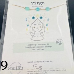 Virgo Amazonite SoulKu Necklace *Brand NEW* In Bag